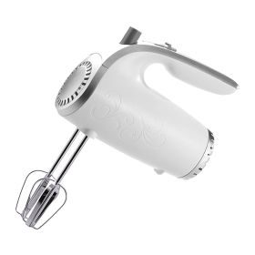 Brentwood HM-48B Lightweight 5-Speed Electric Hand Mixer, Black (Color: White)