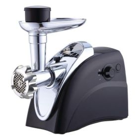 Brentwood 400 Watt Electric Meat Grinder and Sausage Stuffer in Black (Color: Black)