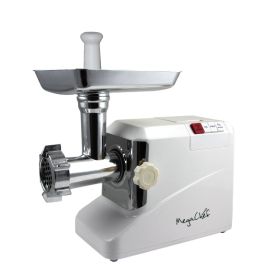 MegaChef 1800 Watt High Quality Automatic Meat Grinder for Household Use (Color: White)