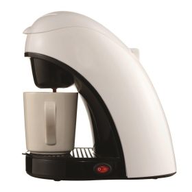Brentwood Single Cup Coffee Maker - White (Color: White)