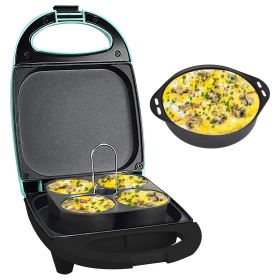 Brentwood Mini Sous Vide Style Egg Bite Maker in Blue (Color: Blue)